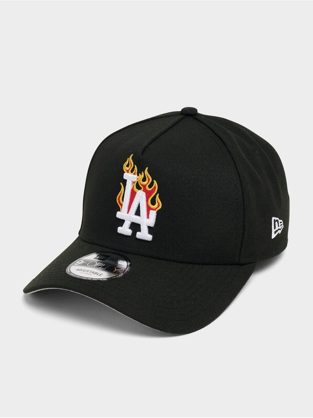 New Era LA Flame Logo Black Baseball Cap